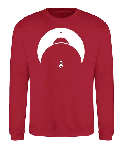 Retro Rocket - science, rocket, space, journey, weltraum, rakete - Sweatshirt