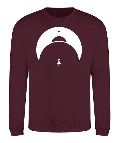 Retro Rocket - science, rocket, space, journey, weltraum, rakete - Sweatshirt