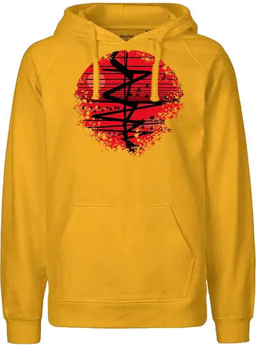 Japan Dawn - Dawn, sun, art, japan, nippon, Sonnenaufgang - Fairtrade Hoodie