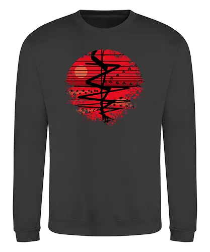 Japan Dawn - Dawn, sun, art, japan, nippon, Sonnenaufgang - Sweatshirt