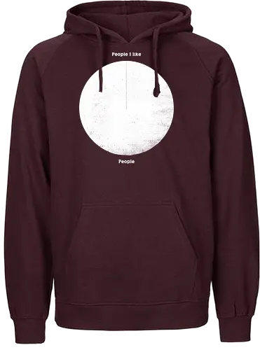 The People - fun, meme, people, Hate, like, love - Fairtrade Hoodie