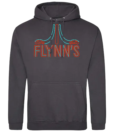 Flynns Place - movie, retro, neon, Flynn, arcade, film, video game - Standard Hoodie