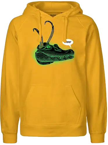 Cheeky Alligator - Alligator, time, timeline, Variant, tv - Fairtrade Hoodie