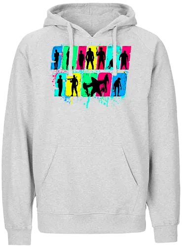 Squad Souls - movie, comic, hero, Suicide, supervillain, Squad - Fairtrade Hoodie