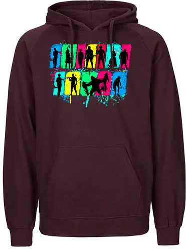 Squad Souls - movie, comic, hero, Suicide, supervillain, Squad - Fairtrade Hoodie