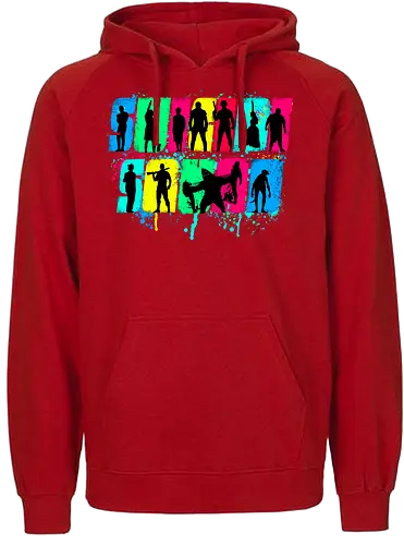 Squad Souls - movie, comic, hero, Suicide, supervillain, Squad - Fairtrade Hoodie