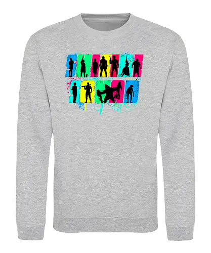 Squad Souls - movie, comic, hero, Suicide, supervillain, Squad - Sweatshirt