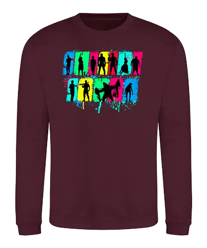 Squad Souls - movie, comic, hero, Suicide, supervillain, Squad - Sweatshirt