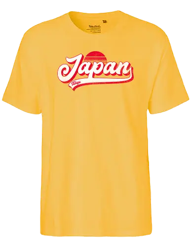 Retro Japan - retro, japan, tokyo - Fairtrade T-Shirt