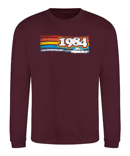 84 Buster - movie, classic, retro, ghost, buster - Sweatshirt