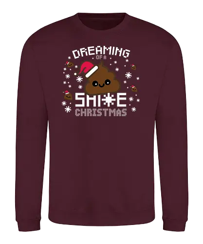 Christmas Dreaming - shit, emoji, christmas, Ugly sweater - Sweatshirt