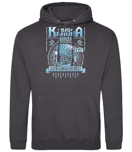 Big Kahuna Burger - big kahuna burger, tarantino, hawaiian burger, burger, tasty, essen, beef, Retro - Standard Hoodie