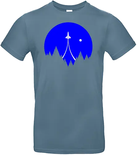 Lift Off - rocket, Sky, space, travel - Standard T-Shirt