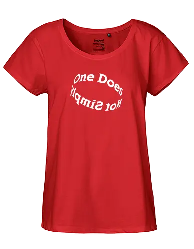 One Does Not - one does not, quote, meme - Fairtrade Girl Shirt