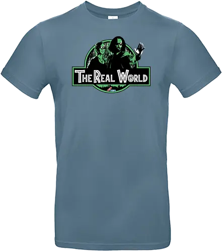 The Real World - matrix, neo, mashup, jurassic, Real World - Standard T-Shirt