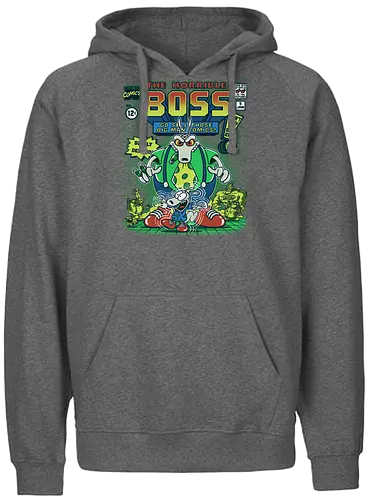 The horrible Boss - nick, nickelodeon, rocko, rockos modern life, spunky, heffer, filburt, comic, rockos moderConsole leben - Fairtrade Hoodie