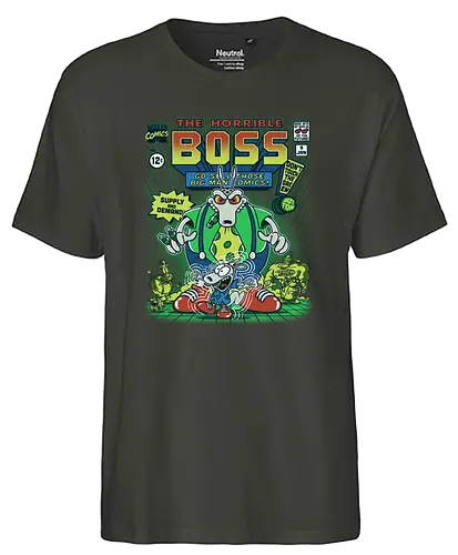 The horrible Boss - nick, nickelodeon, rocko, rockos modern life, spunky, heffer, filburt, comic, rockos moderConsole leben - Fairtrade T-Shirt