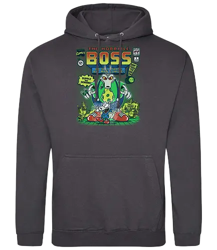 The horrible Boss - nick, nickelodeon, rocko, rockos modern life, spunky, heffer, filburt, comic, rockos moderConsole leben - Standard Hoodie