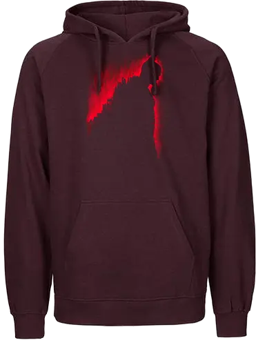 City Shadows - bat, superhero, fledermaus, dark - Fairtrade Hoodie