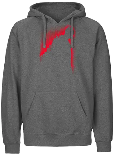 City Shadows - bat, superhero, fledermaus, dark - Fairtrade Hoodie