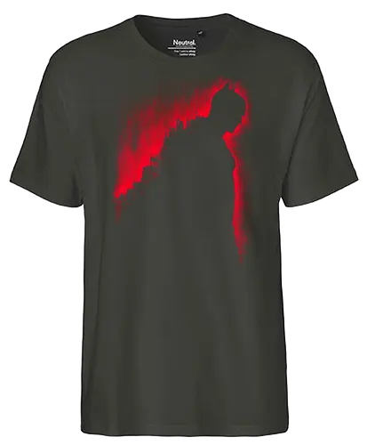 City Shadows - bat, superhero, fledermaus, dark - Fairtrade T-Shirt