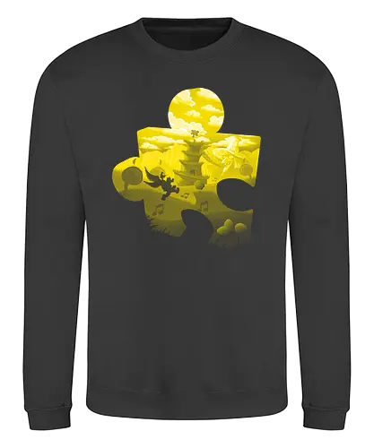 Off to Spiral Mountain - gaming, classic gaming, banjo, kazooi, console, puzzle - Sweatshirt