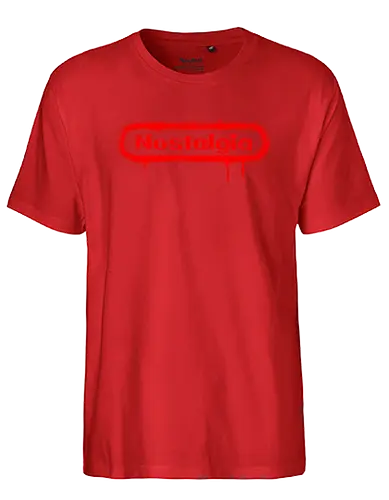 Nostalgia - logo, nostalgia, retro, gaming - Fairtrade T-Shirt