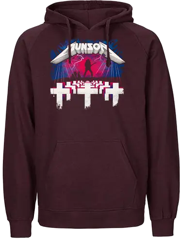 Master of Metal - Eddie, munson, metal, music, Puppets, Heavy metal - Fairtrade Hoodie