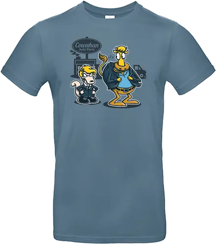 Fat Cow in a little Coat - rocko's modern life, rocko, wallaby, cartoon, zeichentrick, rockos moderConsole leben - Standard T-Shirt
