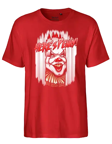 Here's Penny! - it, es, horror, movie, clown, Clown - Fairtrade T-Shirt