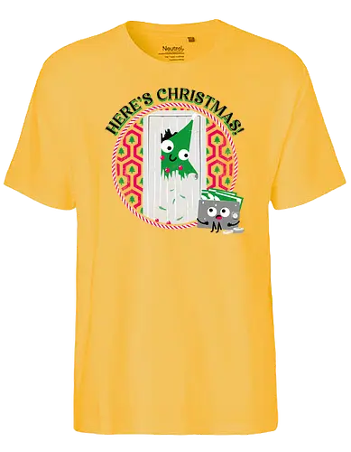 The Horror of Christmas - grinch, christmas, weihnachten, shining, mashup - Fairtrade T-Shirt