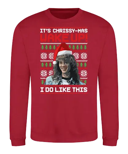 Happy Chrissymas - christmas, chrissy, strange, Eddie, weihnachten - Sweatshirt