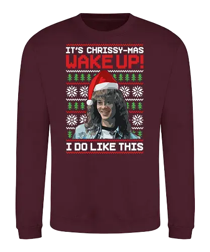 Happy Chrissymas - christmas, chrissy, strange, Eddie, weihnachten - Sweatshirt