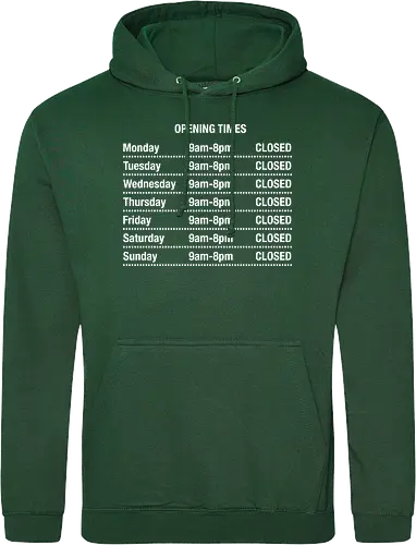 Opening Times