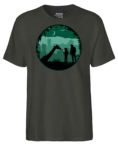 Wild Journey - Last of us, ellie, Joel, giraffe - Fairtrade T-Shirt