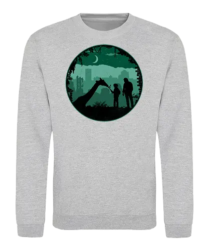 Wild Journey - Last of us, ellie, Joel, giraffe - Sweatshirt