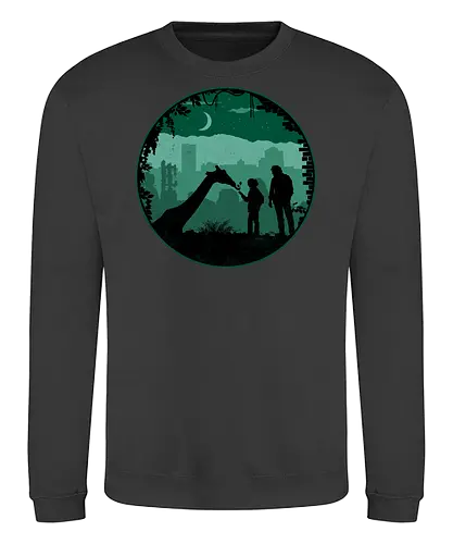 Wild Journey - Last of us, ellie, Joel, giraffe - Sweatshirt