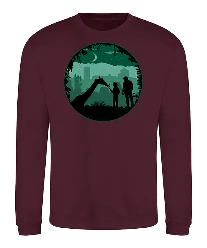 Wild Journey - Last of us, ellie, Joel, giraffe - Sweatshirt
