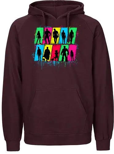One Last Time - star, lord, superhero, space - Fairtrade Hoodie