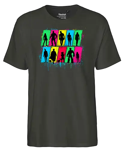 One Last Time - star, lord, superhero, space - Fairtrade T-Shirt