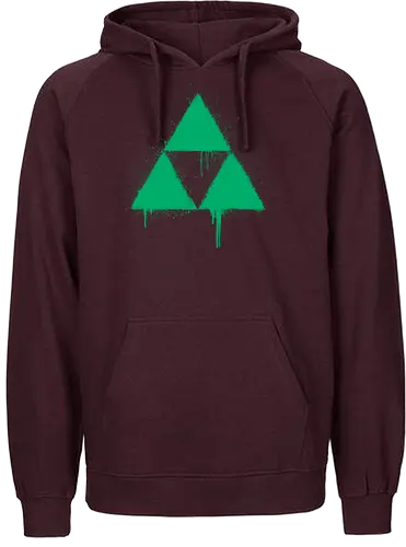 Tri Again - wisdom, courage, power, gaming - Fairtrade Hoodie