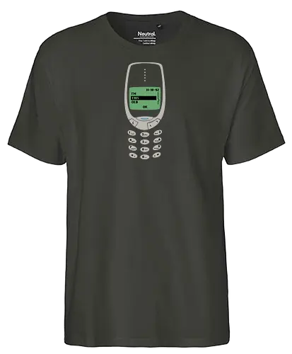 I'm This Old - Old, retro, Phone, handy - Fairtrade T-Shirt