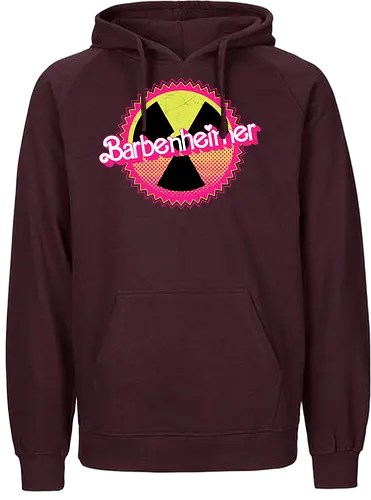 Barbenheimer reactor - oppenheimer, movie, pink - Fairtrade Hoodie
