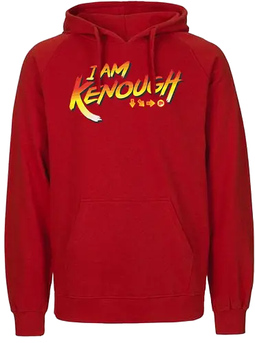 I Am Kenough Fight - pink, doll, enough, fighter, empowerment - Fairtrade Hoodie