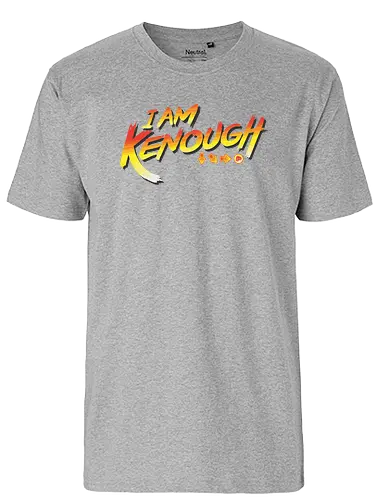 I Am Kenough Fight - pink, doll, enough, fighter, empowerment - Fairtrade T-Shirt