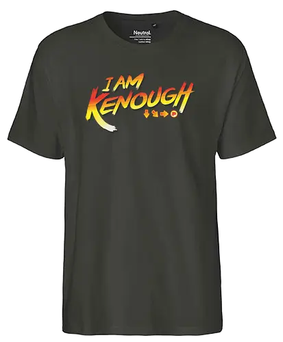 I Am Kenough Fight - pink, doll, enough, fighter, empowerment - Fairtrade T-Shirt