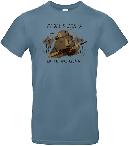 Russia - russia, soviet russia, meme, joke, politics, kalashnikov, rifle, hostile, br - Standard T-Shirt