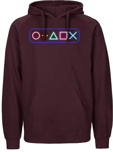 Play-Man - ps, pac, man - Fairtrade Hoodie