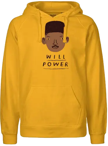 Willpower - fun, will smith, fresh prince, serie, mashup, power - Fairtrade Hoodie