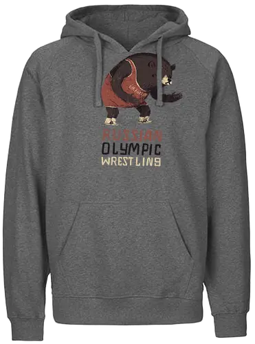 Wrestling - olympics, russia, wrestling, fun, art, br - Fairtrade Hoodie